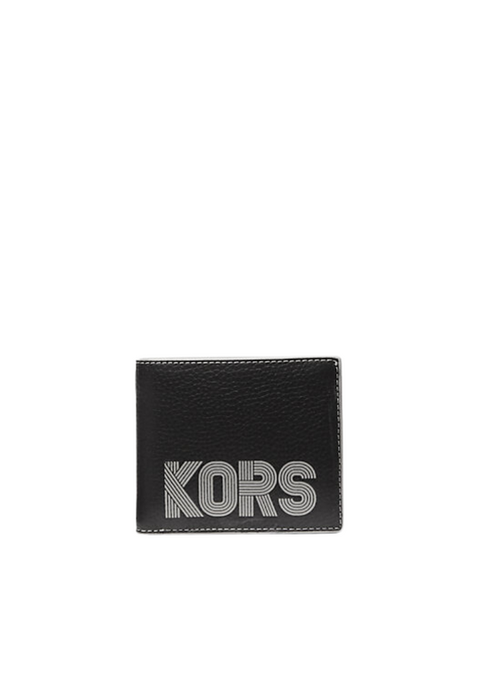 Michael Kors Men's Cooper Bifold 36H1LCOF1X Wallet In Black Grey