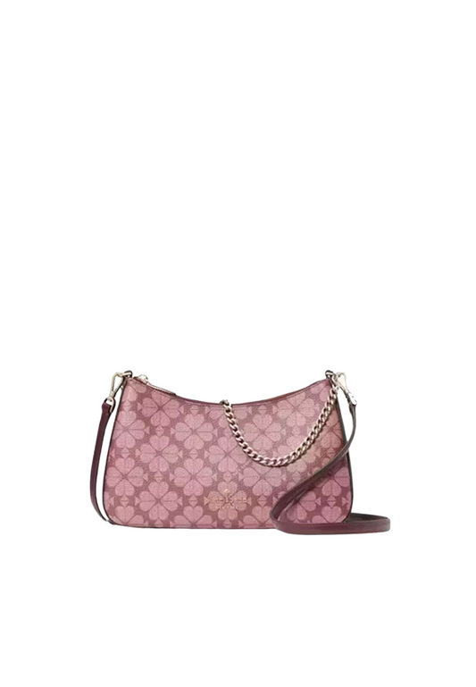 Kate Spade Signature Crossbody Bag Spade Flower In Grenache KI381