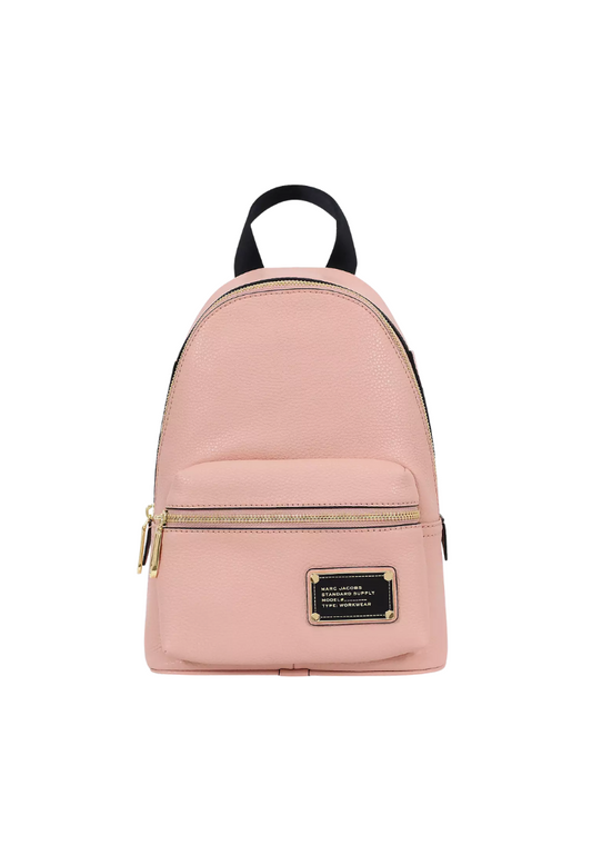 Marc Jacobs Workwear Backpack Leather Small In Rose 4P4HBP005H01