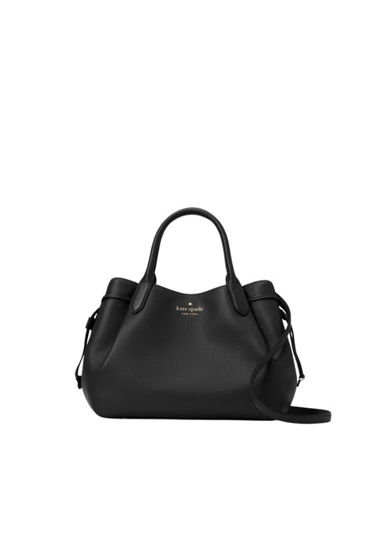 Kate Spade Dumpling Large Satchel Bag In Black KP931