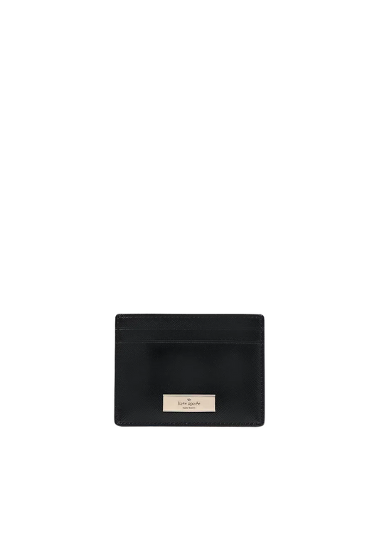 Kate Spade Kenzie Boxed Small Card Holder In Black KK045