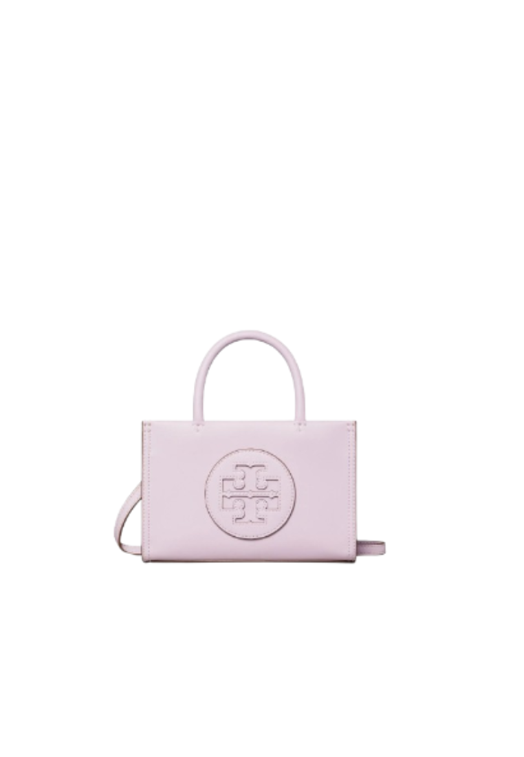 ( PREORDER ) Tory Burch Mini Ella Bio Tote Bag In Purple Heather 145613