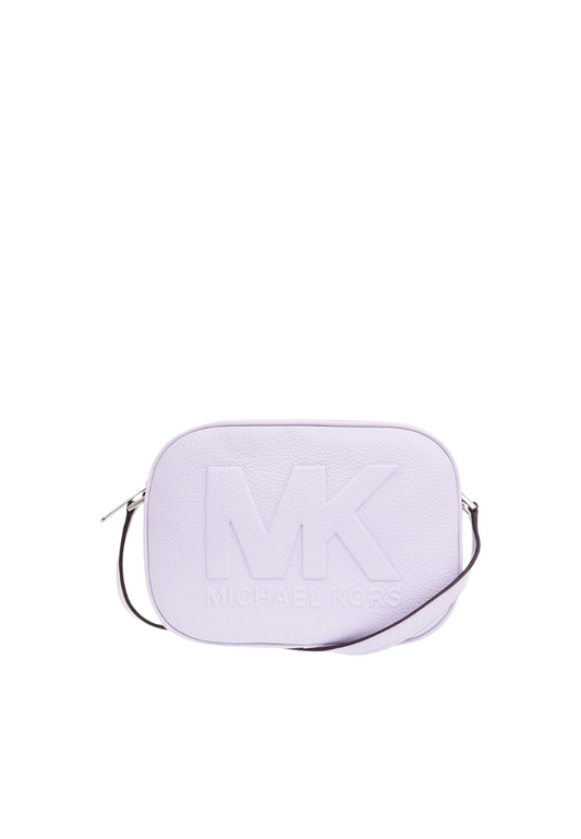 ( AS IS ) Michael Kors Medium Logo Jet Set Travel 35S2STVC2L Crossbody Bag In Lavender