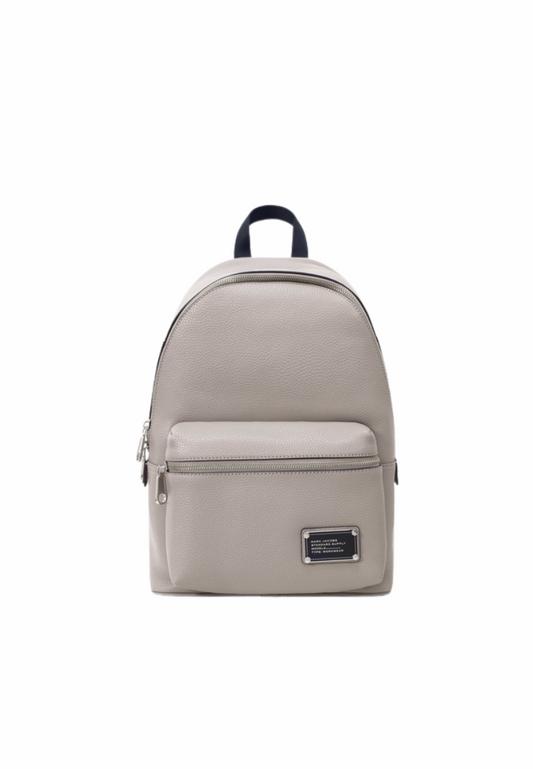 Marc Jacobs Leather Workwear Backpack In Concrete 4P4HBP003H01