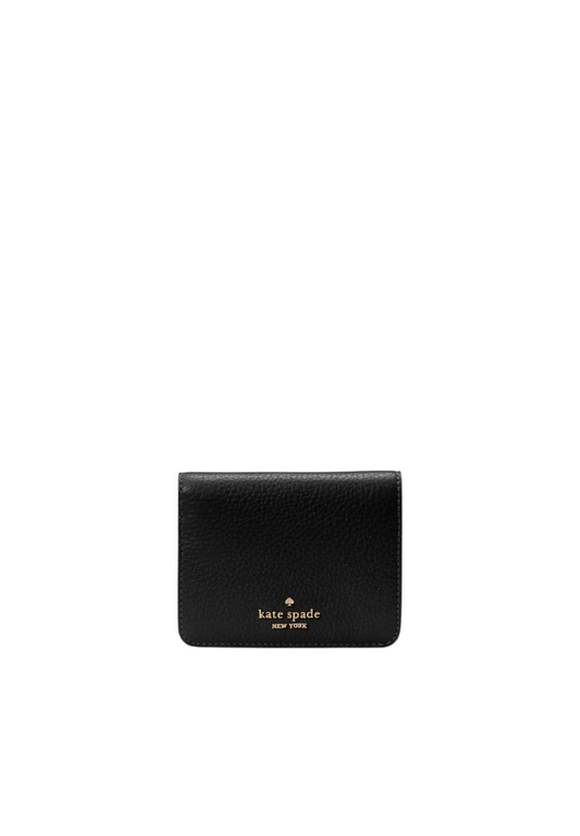 Kate Spade Lena Purse Small Bifold Wallet In Black KH788