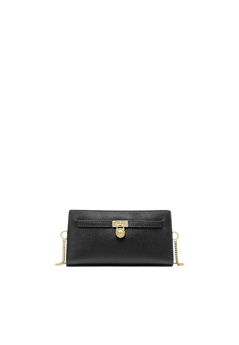 ( PREORDER ) Michael Kors Hamilton Moderne Extra-Small Crossbody Bag In Black 32F5GNXC0L