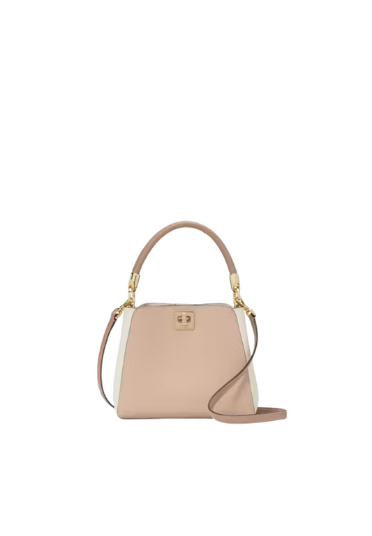 Kate Spade Phoebe Small Top Handle In Toasted Hazelnut Multi KG749