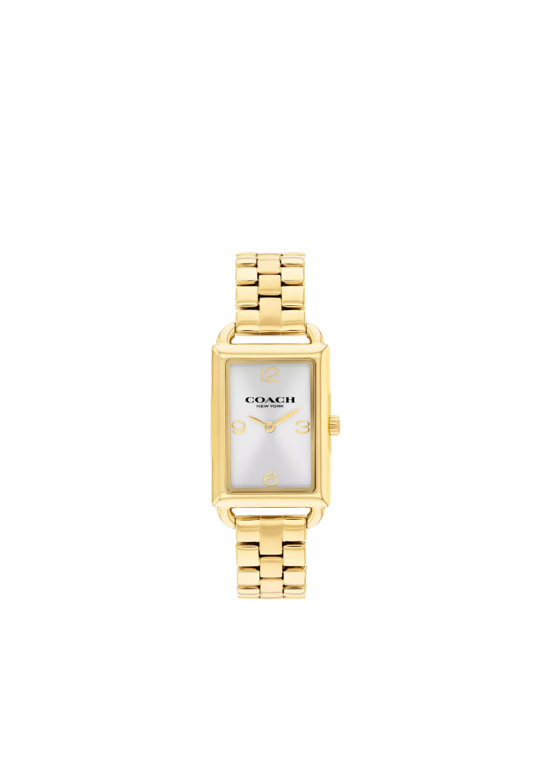 ( PREORDER ) Coach Liz 30MM X 22MM Watch In Gold CS622