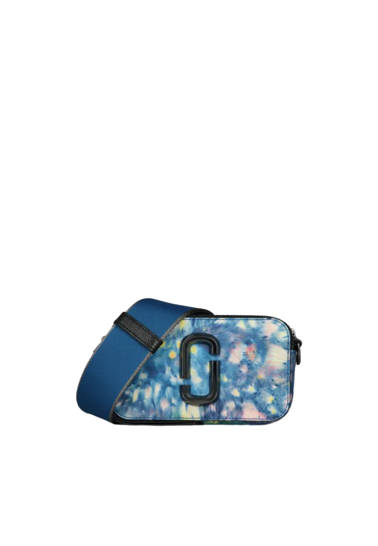 Marc Jacobs Snapshot Watercolour Camera Bag In Blue Multi H150L01RE21