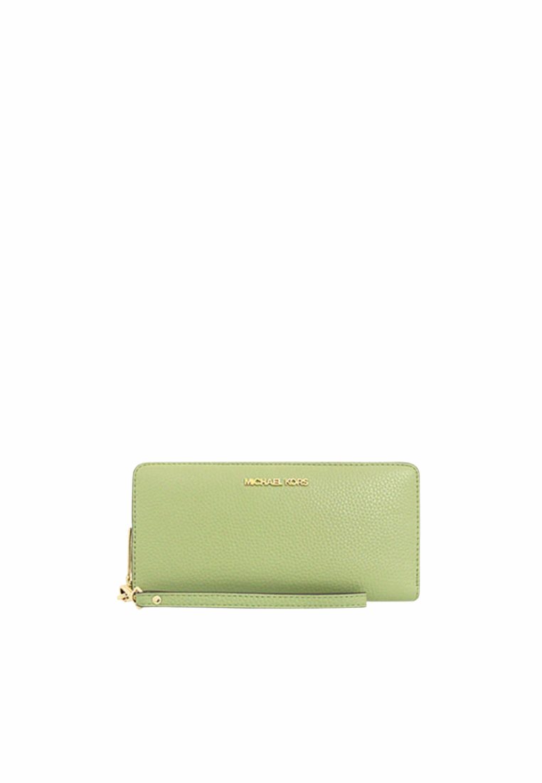 Michael Kors Jet Set Travel Large Wristlet In Light Sage 35T7GTVE7L