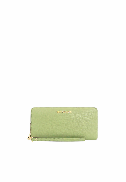 Michael Kors Jet Set Travel Large Wristlet In Light Sage 35T7GTVE7L