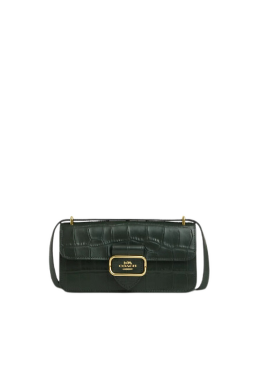 Coach Morgan Crossbody Bag In Amazon Green CO983