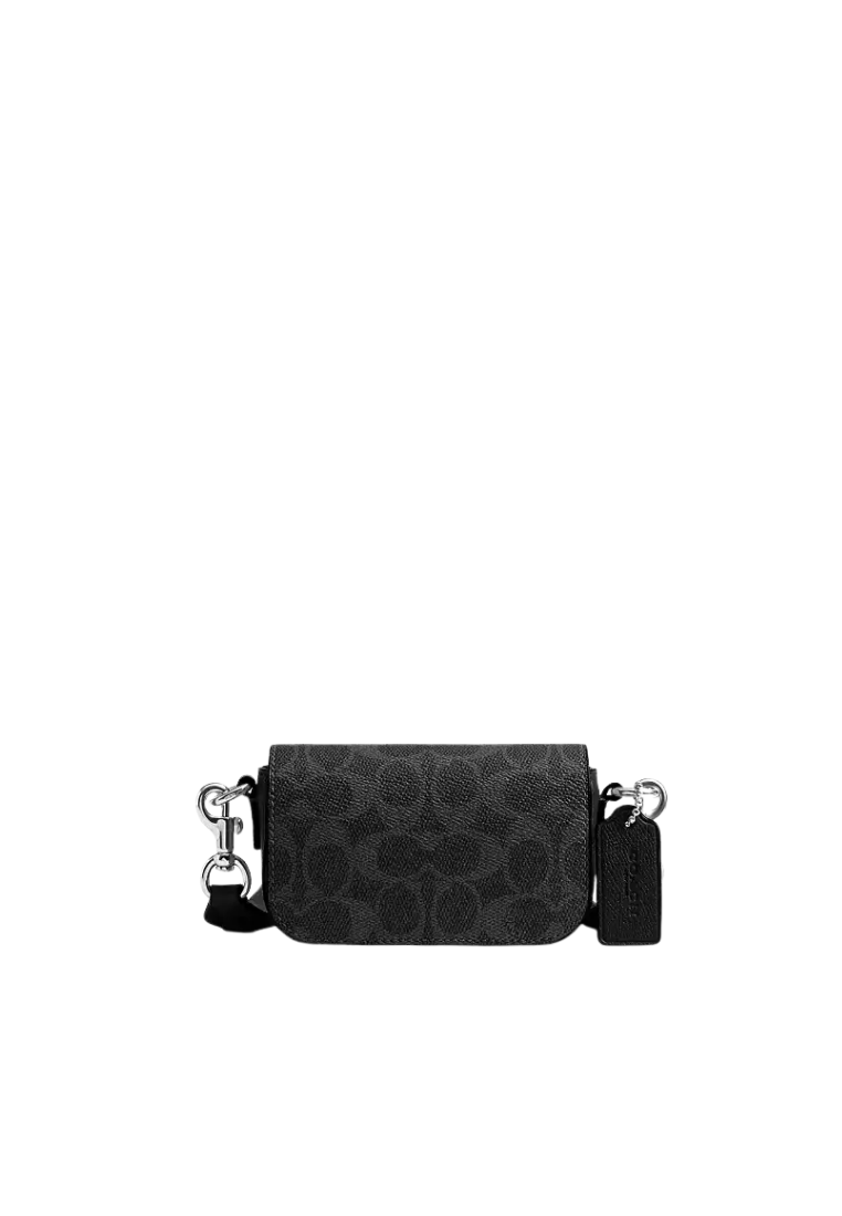 ( PREORDER ) Coach Flap Crossbody Bag In Black CCX25