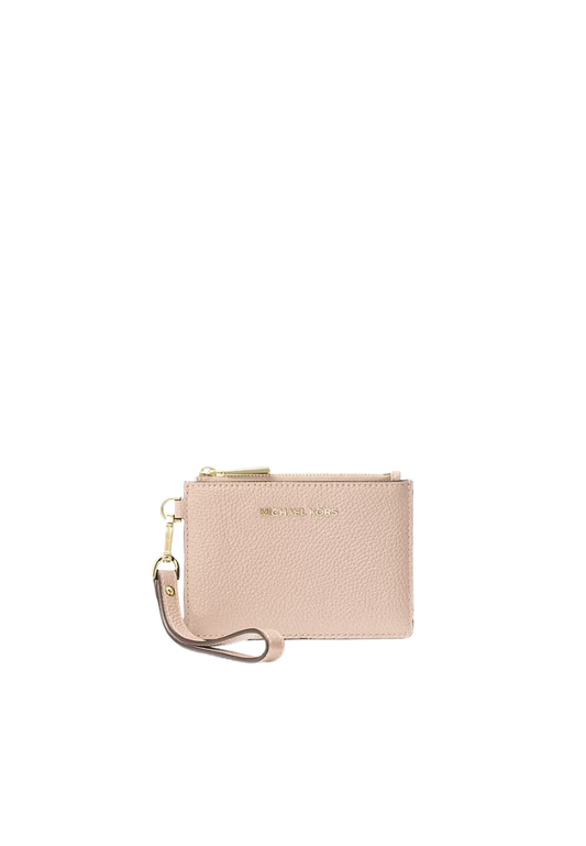 ( PREORDER ) Michael Kors Leather Coin Purse In Soft Pink 32T7GM9P0L
