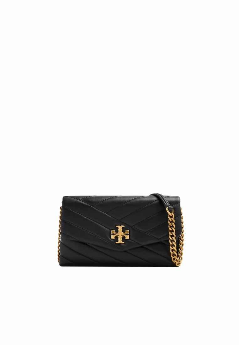 Tory Burch Kira Chevron Chain Crossbody Bag In Black 90343