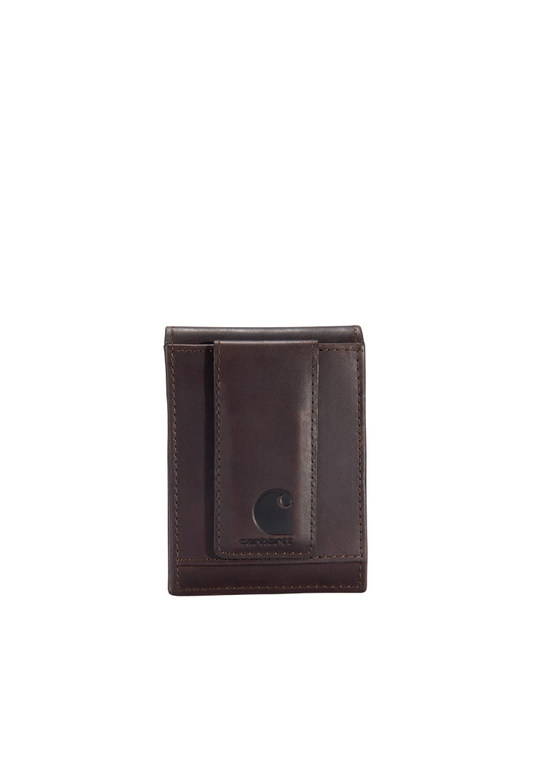 Carhartt Men's Oil Tan Leather Wallet In Brown WW0221