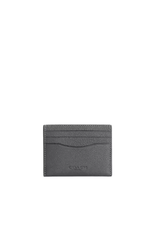 Coach Slim ID Wallet In Gunmetal Industrial Grey CP209