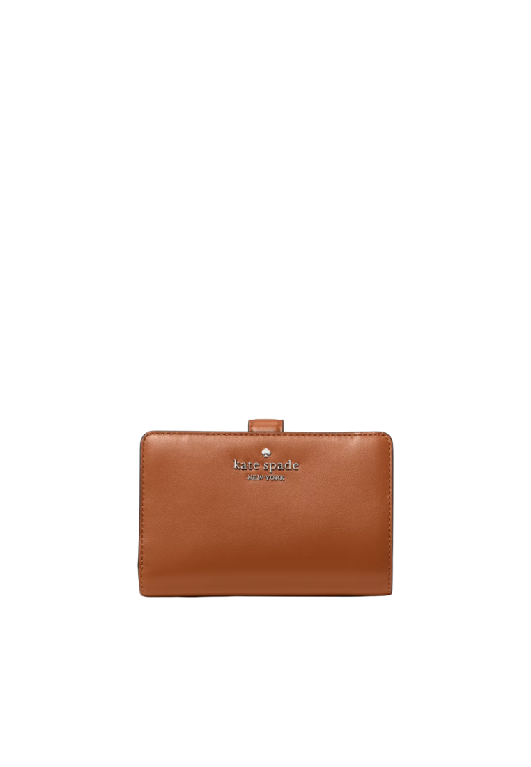 Kate Spade Medium Bifold Wallet In Warm Ginger KN754
