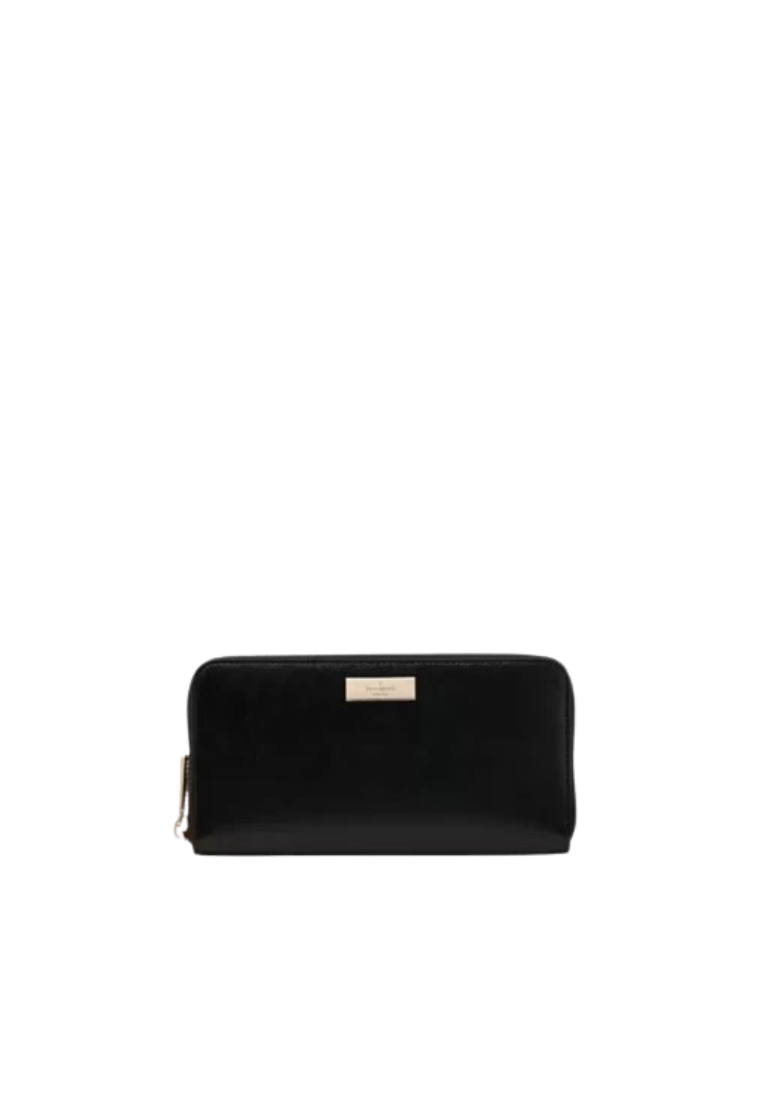 Kate Spade Kenzie Boxed Large Continental Wallet In Black KK041