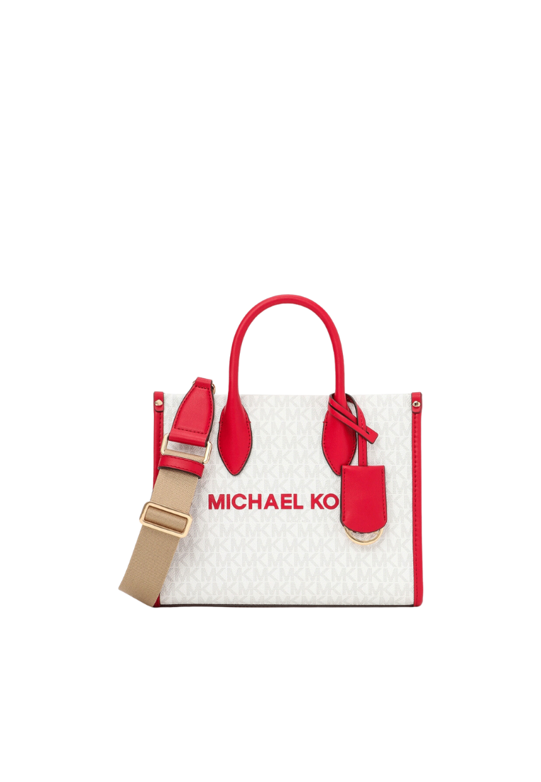 Michael Kors Mirella Small Logo Crossbody Bag In Bright Red Multi 35T4G7ZC5B