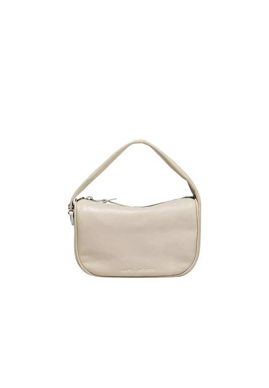 Marc Jacobs The Pushlock Mini Hobo Shoulder Bag In Cloud White H212L01RE22