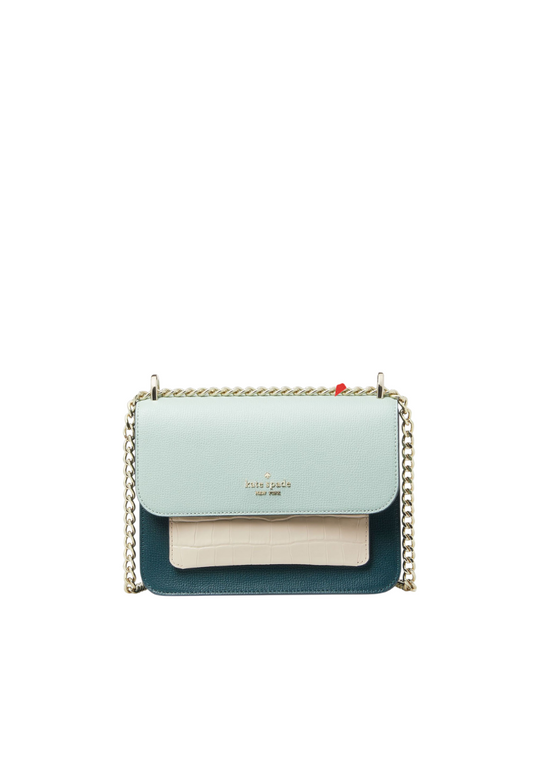 Kate Spade Remi K9445 Flap Chain Crossbody In Peacock Sapphire