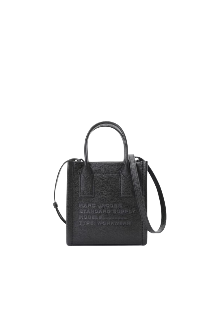 Marc Jacobs Small Leather Standard Supply Tote Bag In Black 4P4HCR012H01