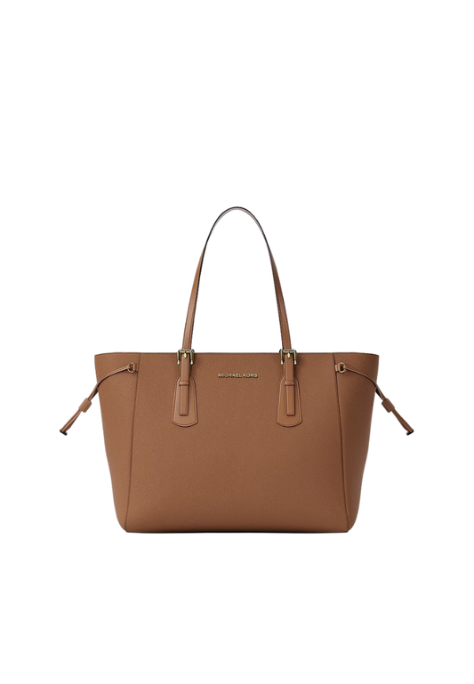 Michael Kors Voyager Large Tote Bag In Luggage 35R6GV6T7L
