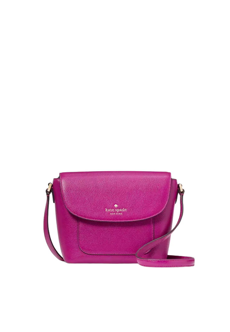 Kate Spade Elsie Pebbled Leather Crossbody Bag In Baja Rose KE390 ...