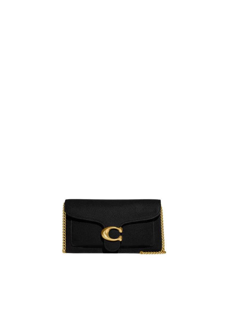 Coach Tabby Chain Clutch In Black CE772