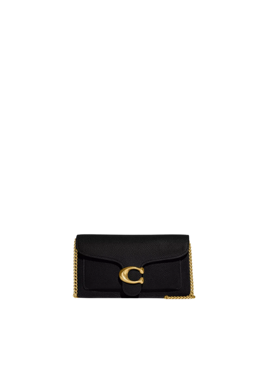 Coach Tabby Chain Clutch In Black CE772