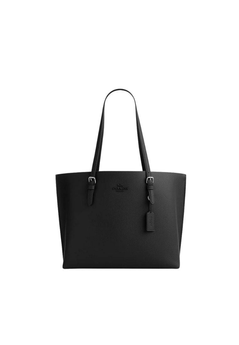 Coach Mollie Tote Bag In Black CV968