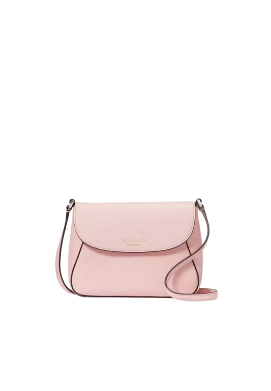 Kate Spade Monica Small Flap Crossbody Bag In Shimmer Pink KF364