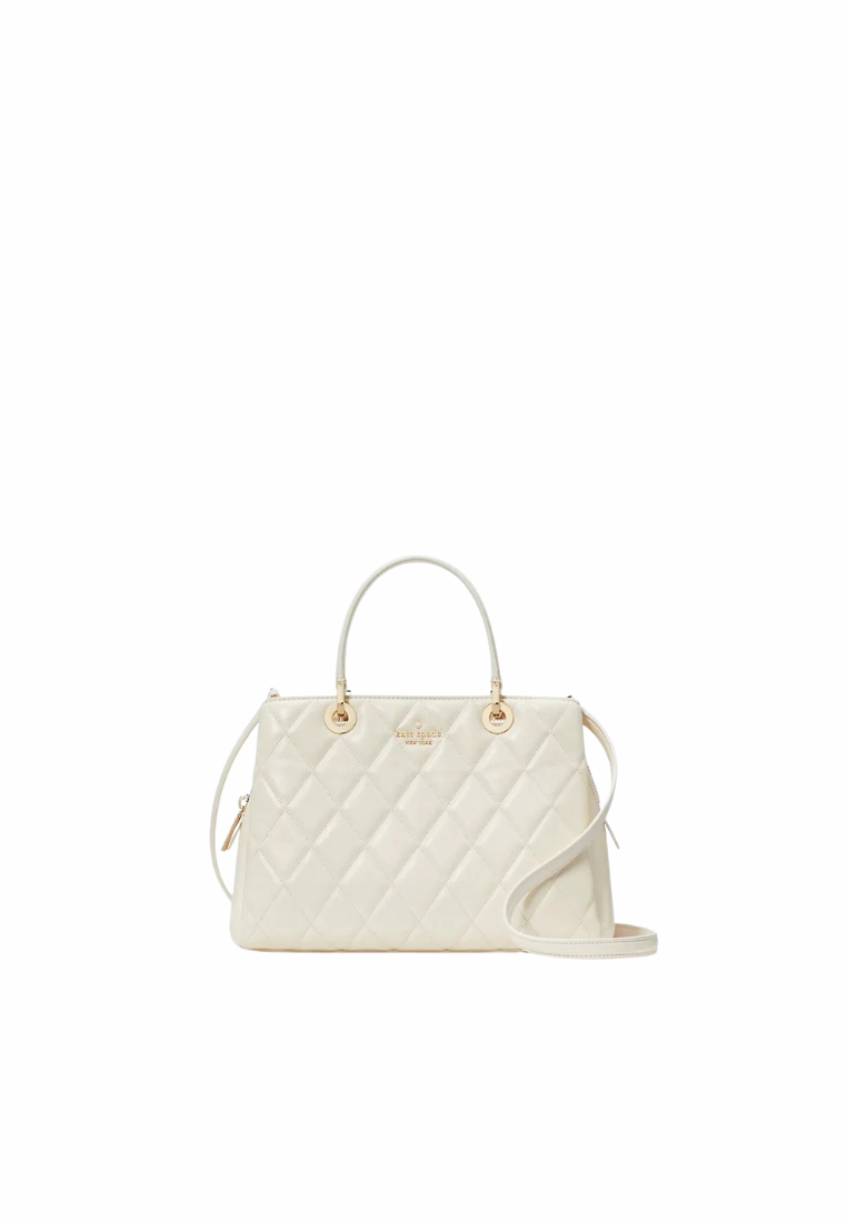 Kate Spade Carey Sullivan Satchel Bag In Meringue KH227