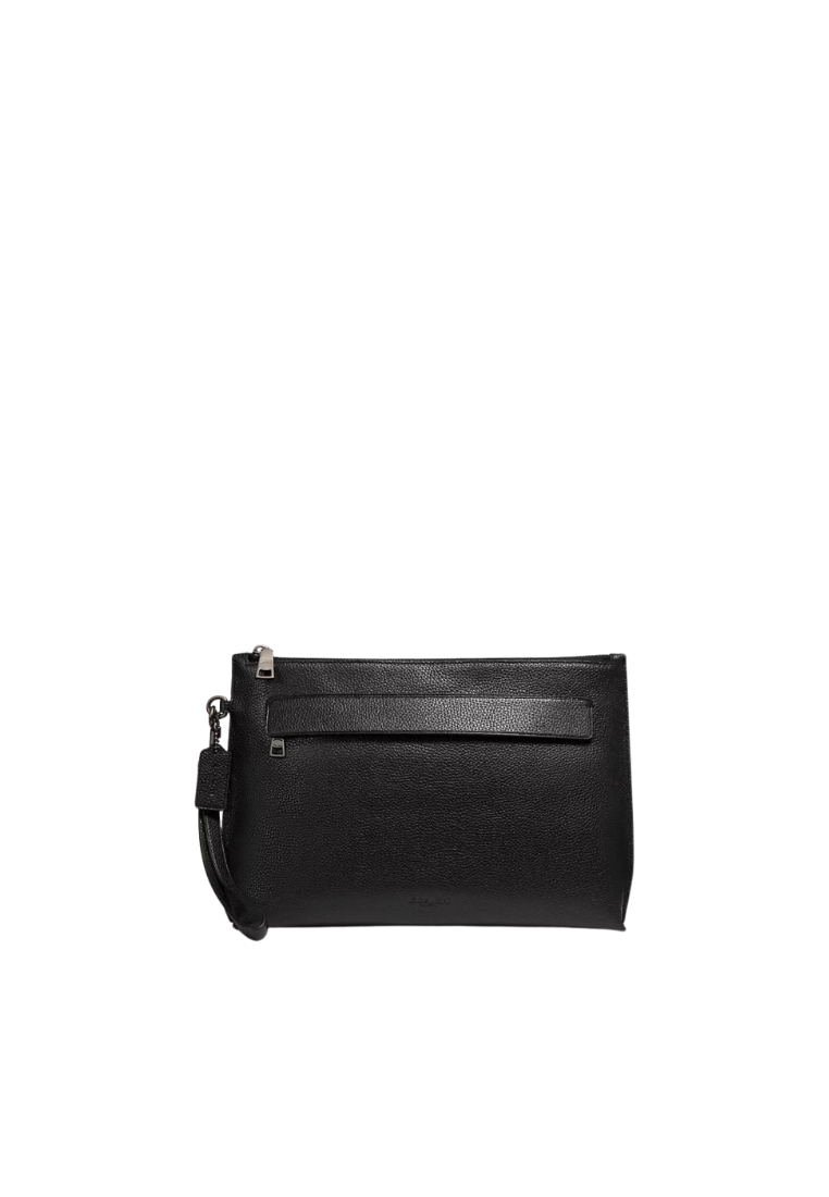 Coach Carryall Pouch Bag In Black 28614