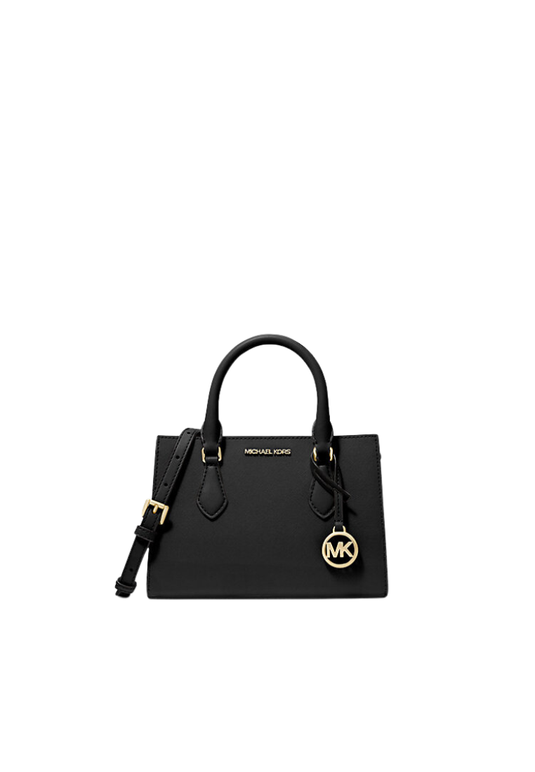 Michael Kors Sheila Small Faux Satchel Bag In Black 35S3G6HS5L