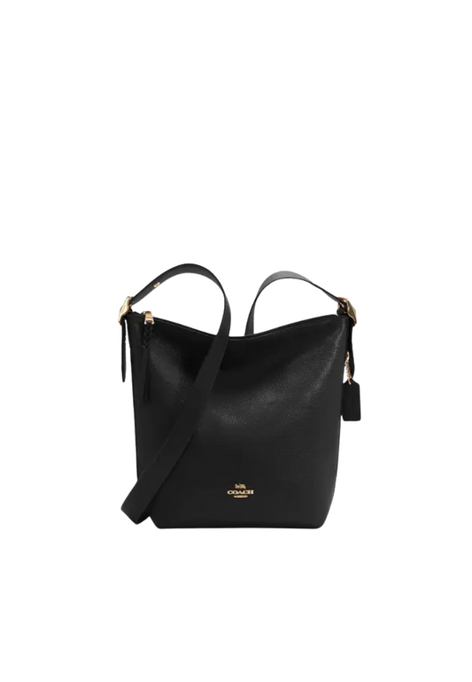 Coach Val Duffle Bag In Black C2818