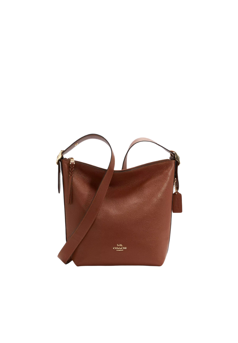 Coach Val Duffle C2818 Crossbody Bag In Redwood