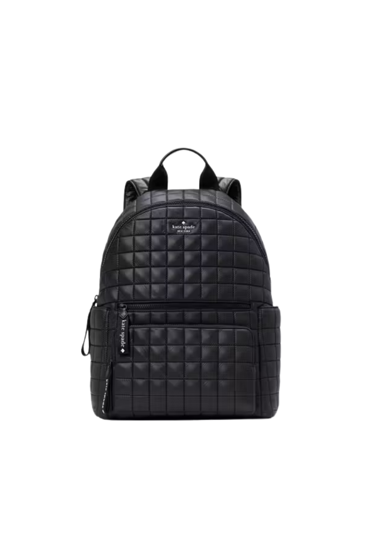 Kate Spade Camden Quilted Large Backpack In Black KH404