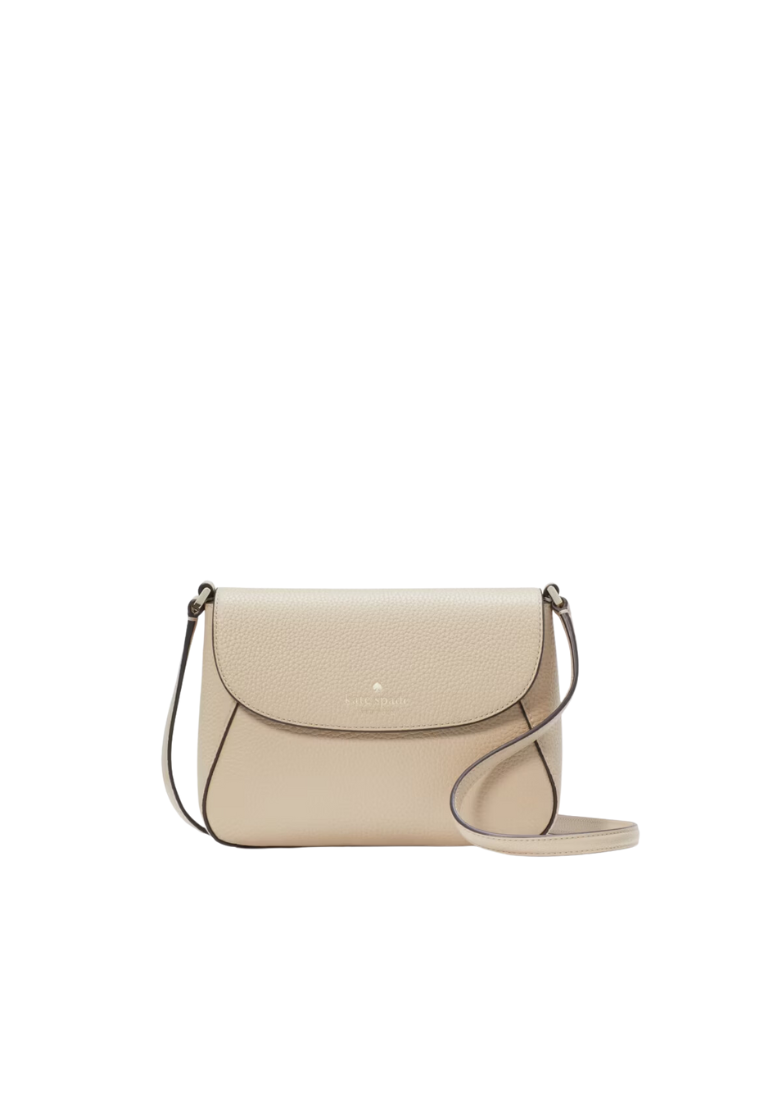 Kate Spade Monica Small Flap Crossbody Bag In Light Sand KF364