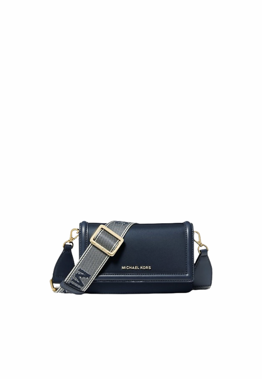 Michael Kors Jet Set Small Crossbody Bag In Navy Blue Marine 32F3GJ6C1I