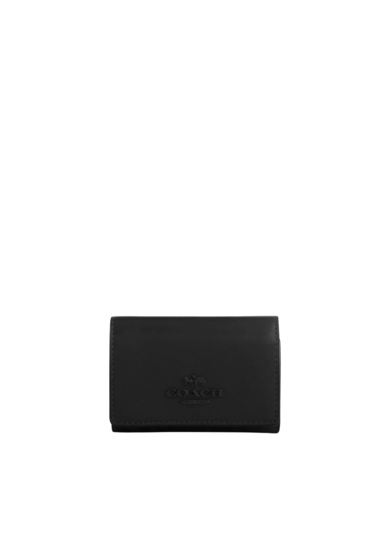 ( AS IS ) Coach Micro Wallet In Black CP260