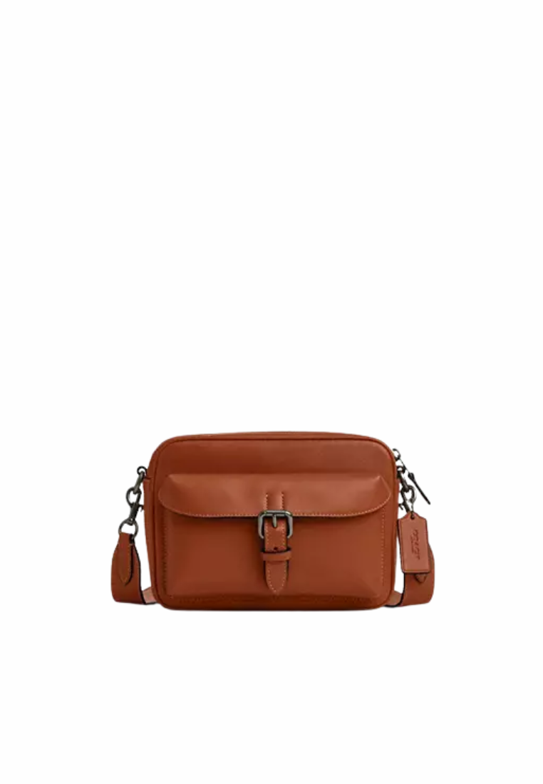 Coach Warner Crossbody Bag In Tan CBI63
