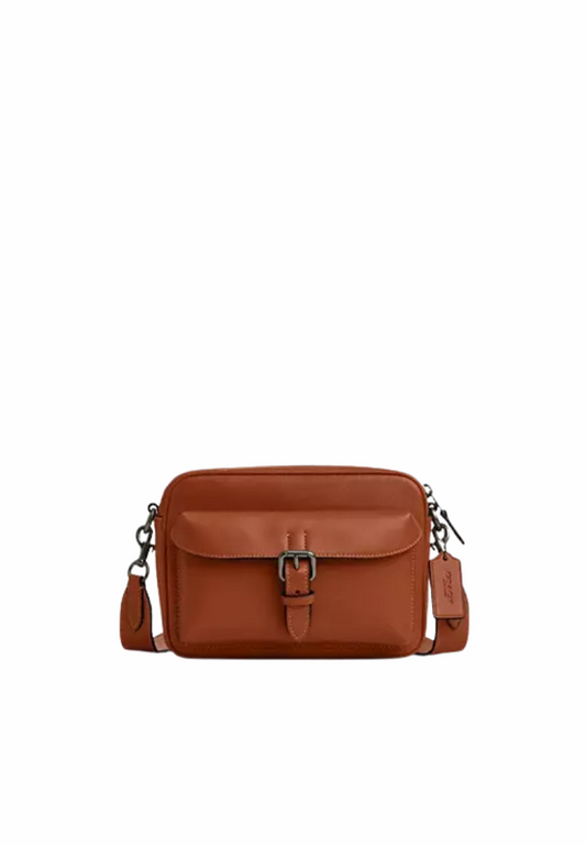 Coach Warner Crossbody Bag In Tan CBI63