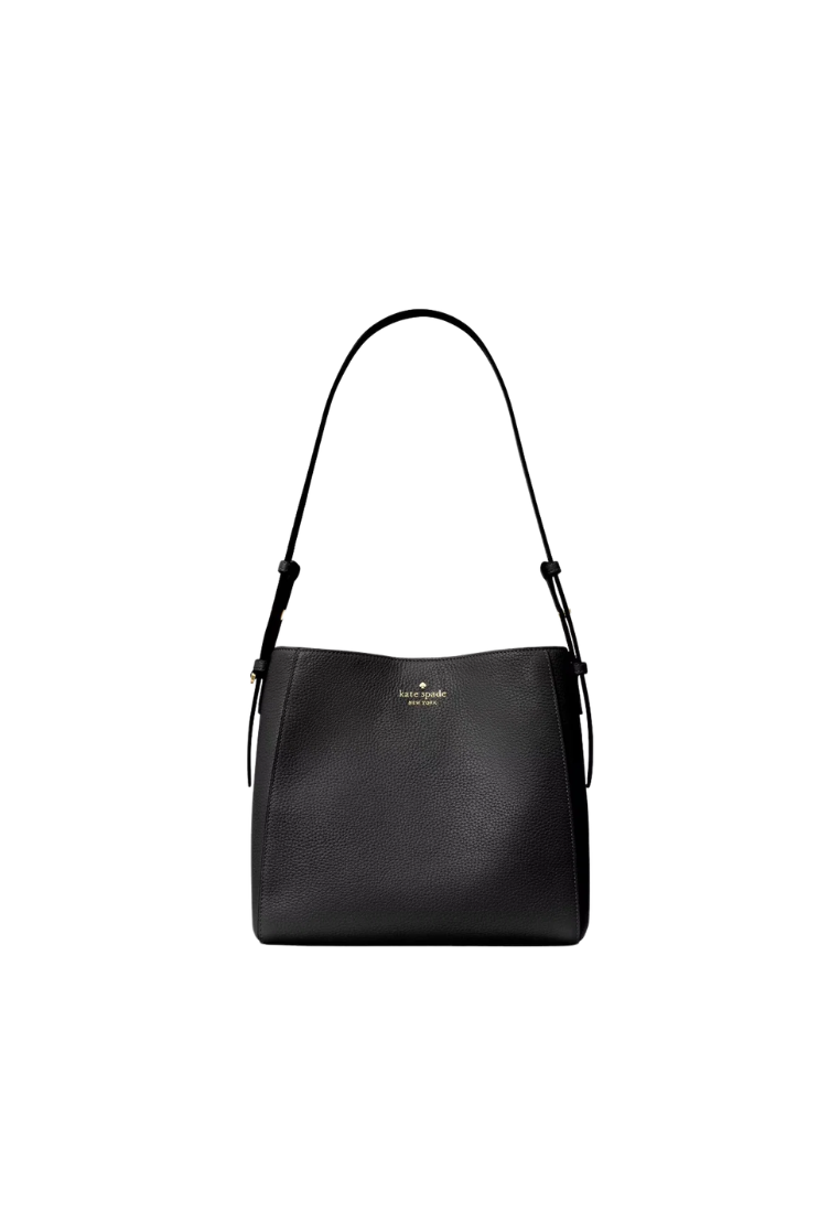 Kate Spade Juliette Medium Bucket Bag In Black KM546