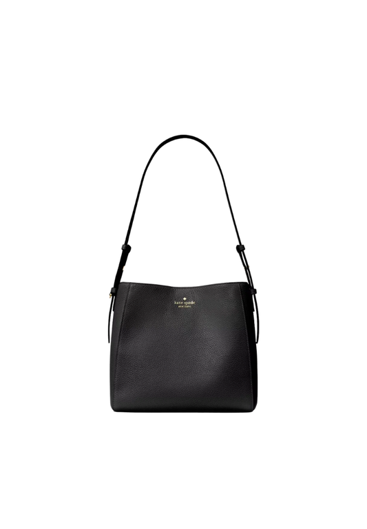 Kate Spade Juliette Medium Bucket Bag In Black KM546