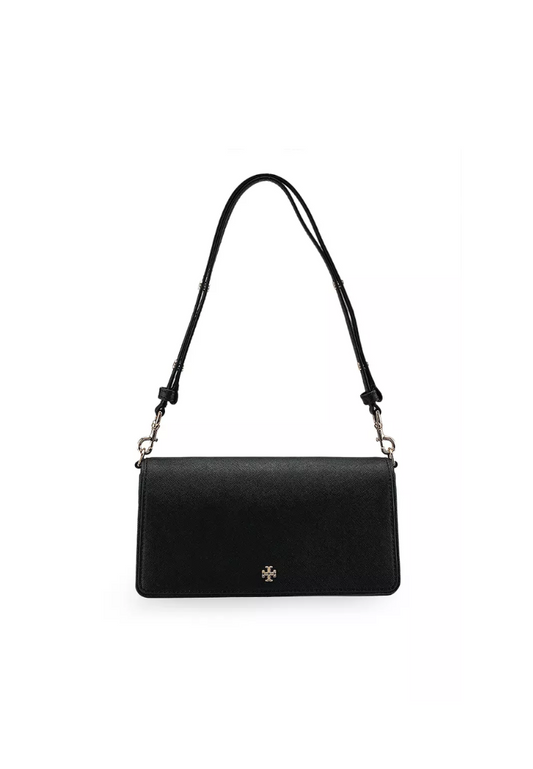 Tory Burch Emerson Convertible Crossbody Bag In Black 157617