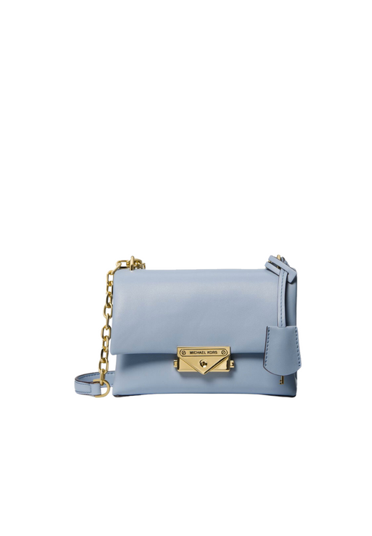 Michael Kors Cece Small Shoulder Bag Faux Leather In Pale Blue 35F3S0EC5O