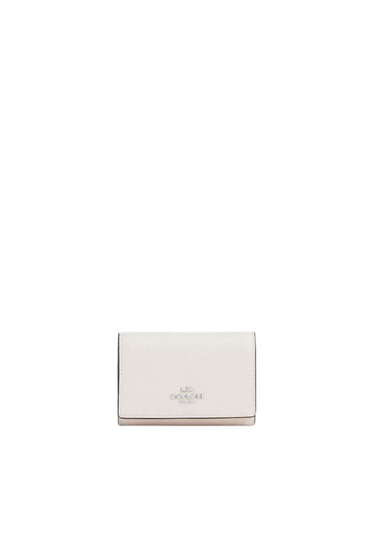 Coach Micro Wallet In Chalk CM238