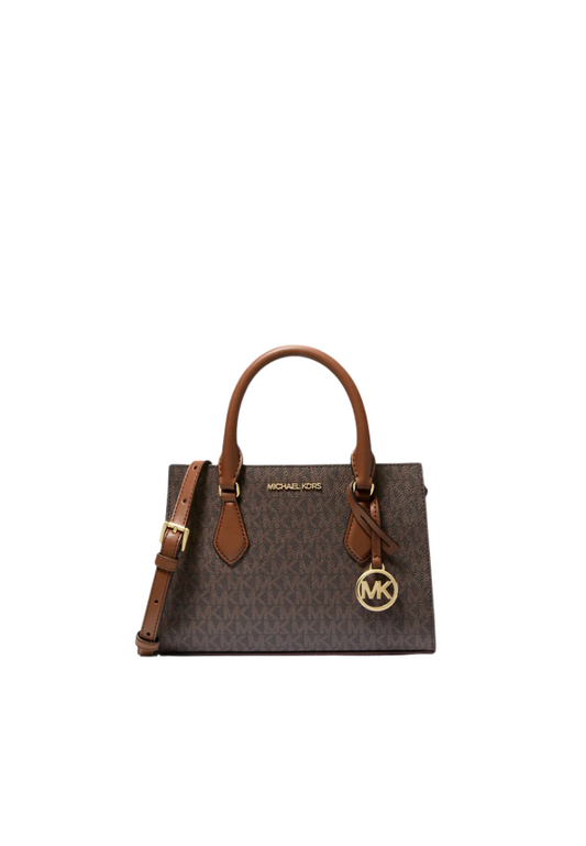 Michael Kors Sheila Small Satchel Bag In Brown 35S3G6HS5B